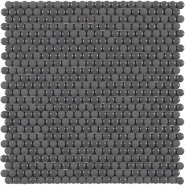Мозаика Dune Glass Mosaics Dots Grey 187535 28,2x28,5 матовая