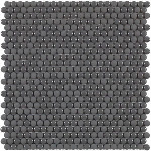 Мозаика Dune Glass Mosaics Dots Grey 187535 28,2x28,5 матовая