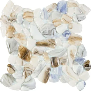 Мозаика Dune Glass Mosaics Talisman 187962 30x30 глянцевая