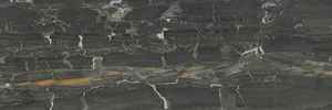 Плитка Dune Leonardo Black Gloss 187952 30x90 глянцевая