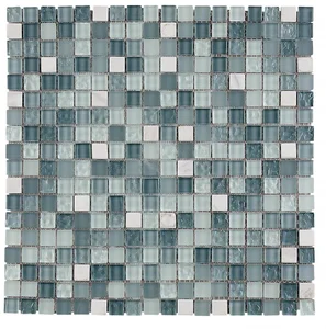Мозаика Dune Materia Mosaics Carrara 185411 29,3x29,3 глянцевая