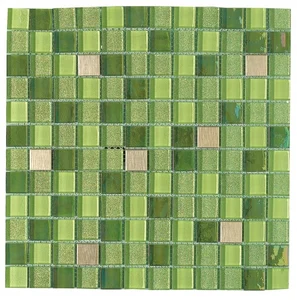 Мозаика Dune Materia Mosaics Esmeralda 185677 29,8x29,8 глянцевая