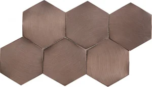 Мозаика Dune Materia Mosaics Icon Copper 188528 16,2x28 матовая