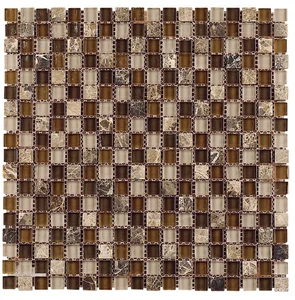 Мозаика Dune Materia Mosaics Safari 185372 30x30 глянцевая