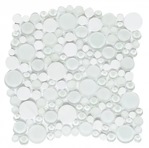 Мозаика Dune Materia Mosaics Snow 186455 28,3x28,6 глянцевая