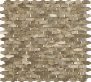 Мозаика Dune Materia Mosaics Halley Gold 187707 28,4x30 глянцевая