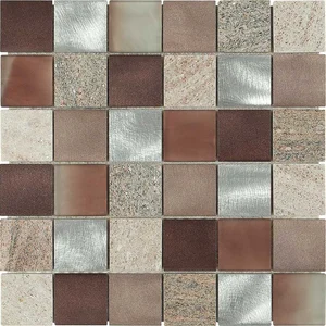 Мозаика Dune Materia Mosaics Magma Copper 187396 29,8x29,8 матовая