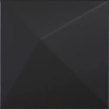 Плитка Dune Shapes 1 Kioto Black 187335 25x25 матовая