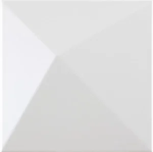 Плитка Dune Shapes 1 Kioto White 187334 25x25 матовая