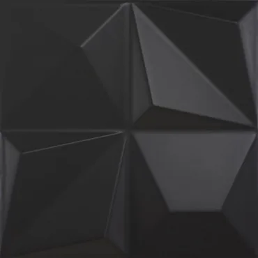 Плитка Dune Shapes 1 Multishapes Black 187347 25x25 матовая