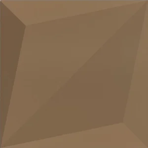 Плитка Dune Shapes 1 Origami Bronzo 187485 25x25 сатинированная