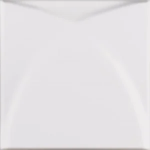 Плитка Dune Shapes 2 Bivio White 187406 25x25 рельефная