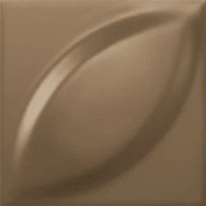 Плитка Dune Shapes 2 Mandorla Bronzo 187420 25x25 рельефная