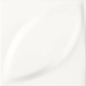 Плитка Dune Shapes 2 Mandorla White 187412 25x25 рельефная