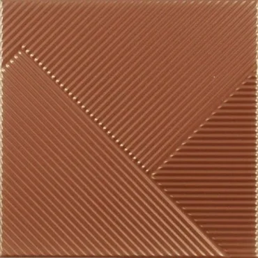 Плитка Dune Shapes 3 Stripes Mix Copper 187557 25x25 матовая