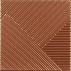 Плитка Dune Shapes 3 Stripes Mix Copper 187557 25x25 матовая