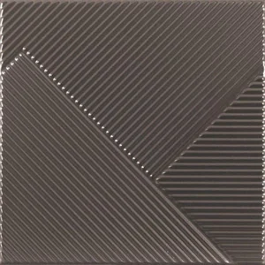 Плитка Dune Shapes 3 Stripes Mix Mercury 187559 25x25 сатинированная