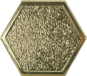 Плитка Dune Shapes 5 Majestic Decor Gold 188027 23x27 глянцевая