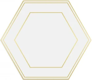 Керамогранит Dune Shapes Hexaline Comb White 187998 21,5x25 матовый