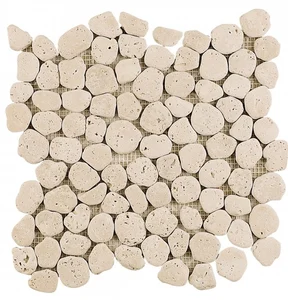 Мозаика Dune Stone Mosaics Trencadis Alpaca 185407 26x26 матовая