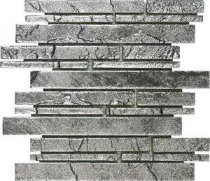 Мозаика Dune Stone Mosaics Duende Platinum 187281 30x30 глянцевая