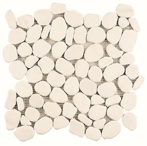 Мозаика Dune Stone Mosaics Rio Carrara 185406 26x26 матовая