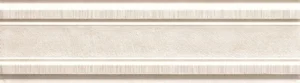 Бордюр Durstone Indiga White 10x40 матовый