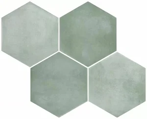 Керамогранит Durstone Six Cementine Aqua 23x27 матовый