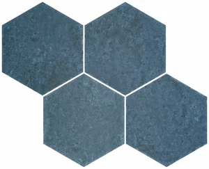 Керамогранит Durstone Six Saona Azul 23x27 матовый