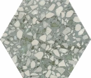 Керамогранит Durstone Six Terazzo Sage 23x27 матовый