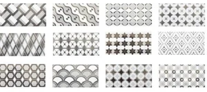 Декоративный элемент Fabresa Eclectic BN Decor Mix BX 10x20 глянцевый