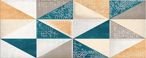 Декоративный элемент Azori Eclipse Indigo Mix Decor 20,1x50,2 глянцевый