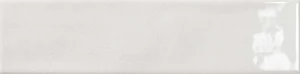 Плитка Ecoceramic Harlequin Bianco 7x28 глянцевая