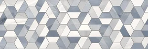 Плитка Ecoceramic Rodas DC.Hex Cold 33,3x100 глянцевая