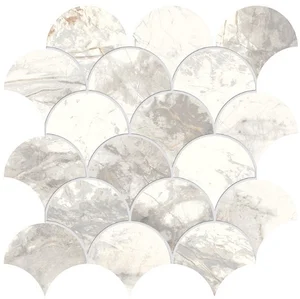 Мозаика Edimax Golden Age Mosaico Shell White 30x30 матовая