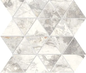 Мозаика Edimax Golden Age Mosaico Triangolo White 30x30 матовая