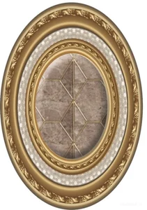 Вставка El Molino Clasic Medallon Oro 10x14 полированная