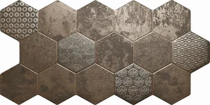 Керамогранит El Molino Hive Bronce 45,5x90 матовый