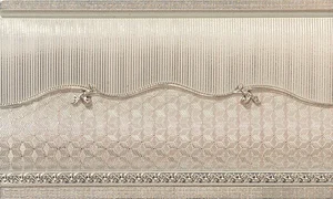 Бордюр El Molino Verso Zocalo Oro-Bone 15x25 матовый