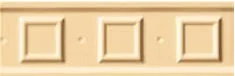 Бордюр Grazia Electa Square Apricot Matt. SQ04 6,5x20 матовый