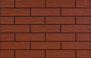 Клинкерная плитка Cerrad Elewacja Rustico Rott 6,5x24,5 структурированная