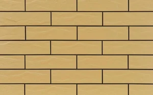 Клинкерная плитка Cerrad Elewacja Rustiko Piaskowa 6,5x24,5 структурированная