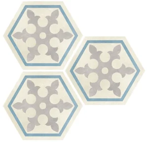 Декоративный элемент Elios Hexagon Flake Beige 00ZE0E4 25,4x29,2 матовый