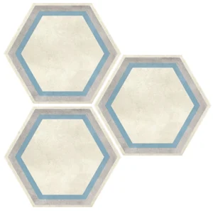 Керамогранит Elios Hexagon Frame Beige 00ZE0C4 25,4x29,2 матовый