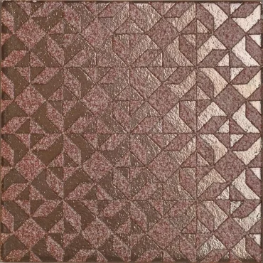 Декоративный элемент Elios Materic Geo Metallic - Red 09720G1 20x20 матовый
