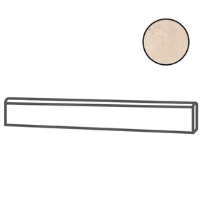 Бордюр Elios Montreal Battiscopa Beige 00XBX40 6,5x100 матовый