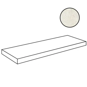 Ступень Elios Montreal Gradino C. Retta Angolo Dx White 00XGR0D 33x120 матовая