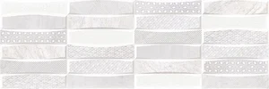 Декоративный элемент Emigres Teide XL Blanco 25x75 глянцевый