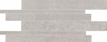 Мозаика Emil Ceramica (Acif) Be-Square Listelli Sfalsati Concrete Naturale EKKX 30x60 матовая