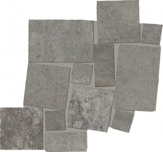 Fabrika Mosaico Blokko Dark Grey Silktech EMXQ
